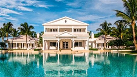 celine dion's water wonderland mansion.